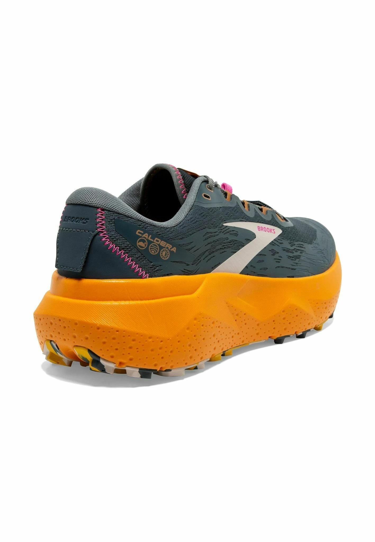 BROOKS Caldera 6 - Trail Hardloopschoenen - Slate Cheddar Silver Gray 6 BROOKS Caldera 6 - Trail Hardloopschoenen - Slate Cheddar Silver Gray - Afbeelding 4