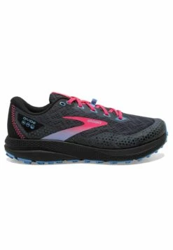 BROOKS Divide 3 - Trail Hardloopschoenen - Ebony Black Diva Pink