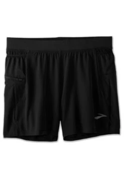 BROOKS Sherpa 5" 2-In-1 Short - Korte Broeken - Black -BrooksRunner c22cbdc001f7418b88a5ae4379a05ede