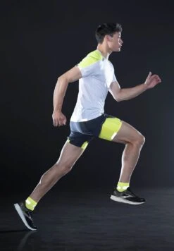 BROOKS Run Visible 5" 2-In-1 Short - Korte Broeken - Asphalt Nightlife -BrooksRunner c339ccd15c744623be0f976c7c93ee46