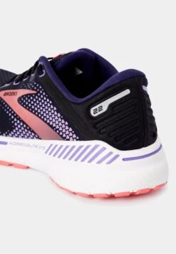 BROOKS Adrenaline Gts 22 - Stabiliteit Hardloopschoenen - Black/Purple/Coral -BrooksRunner c45a312436e74910bde7e36fc4f00ad7