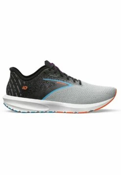 BROOKS Launch 10 - Hardloopschoenen Neutraal - Black/Grey/Orange Clown Fish