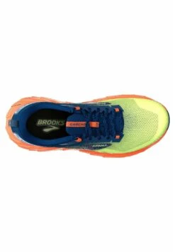 BROOKS Cascadia 17 - Trail Hardloopschoenen - Sharp Green Navy Firecracker -BrooksRunner c942cbec0fd54dd290db9fad5fd2c542