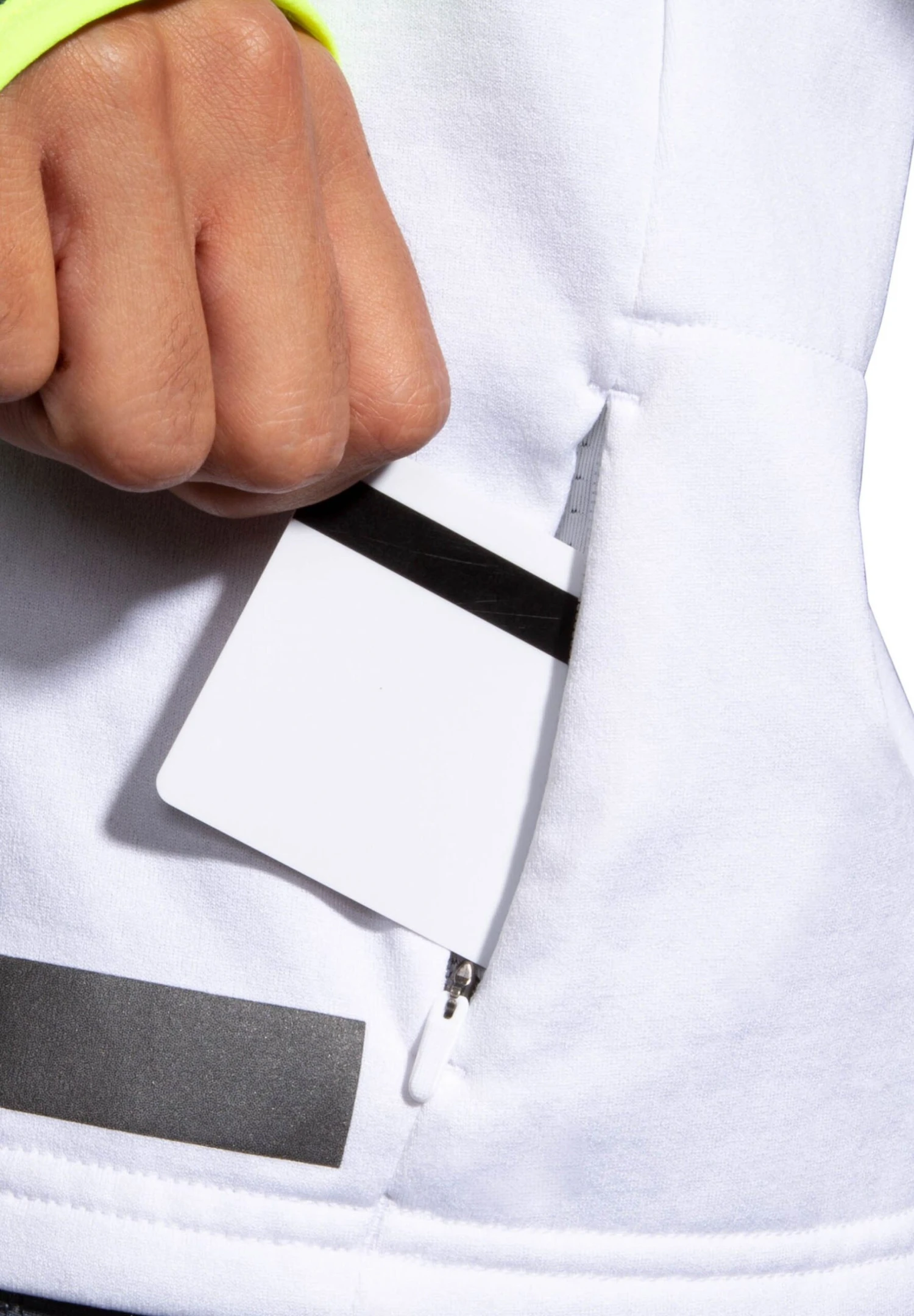 BROOKS Run Visible Thermal Hoodie - Hoodie - White Asphalt Nightlife 6 BROOKS Run Visible Thermal Hoodie - Hoodie - White Asphalt Nightlife - Afbeelding 4