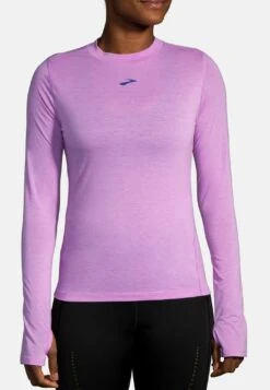 BROOKS High Point Long Sleeve - Longsleeve - Bright Purple