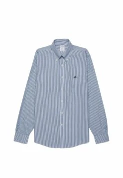 Regular Fit Supima Non-Iron Button Down - Overhemd - Blue