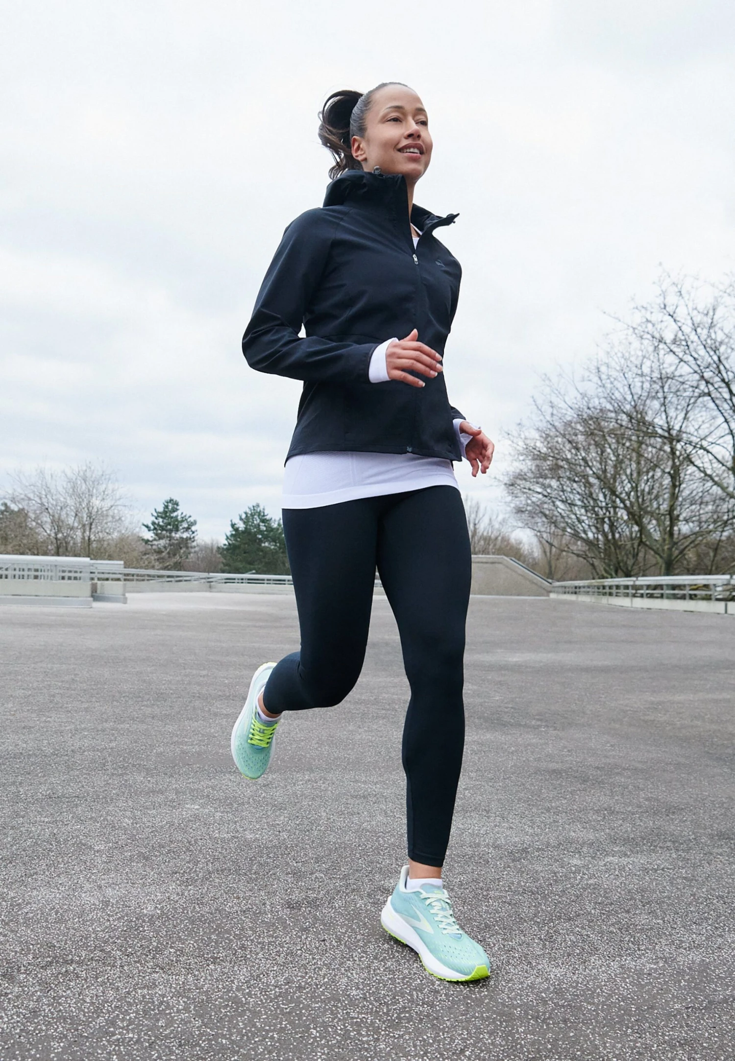 BROOKS Hyperion Tempo - Hardloopschoenen Neutraal - Blue Aqua Nightlife 5 BROOKS Hyperion Tempo - Hardloopschoenen Neutraal - Blue Aqua Nightlife - Afbeelding 3