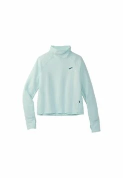 BROOKS Notch Thermal Long Sleeve- Longsleeve - Ice Blue -BrooksRunner daa6f0b8ab414918a76bed6c812aa536