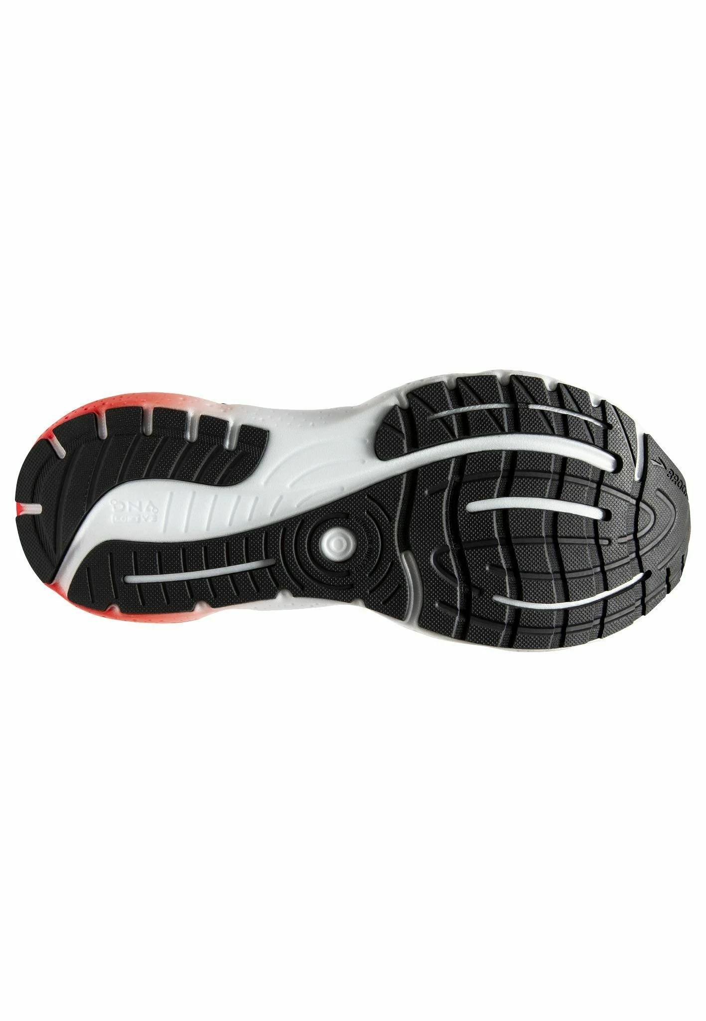 BROOKS Glycerin Gts 20 - Stabiliteit Hardloopschoenen - Black Blackened Pearl Fiery Red 7 BROOKS Glycerin Gts 20 - Stabiliteit Hardloopschoenen - Black Blackened Pearl Fiery Red - Afbeelding 5