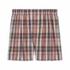 Poplin Madras - Boxershort - Pink