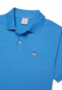 GoldenOriginal Fit Stretch Supima- Poloshirt - Blue -BrooksRunner e429099b12dd4aa081437f652c222743