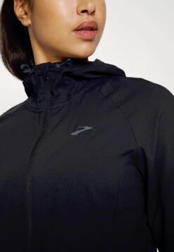 BROOKS Canopy Jacket - Softshelljas - Black -BrooksRunner e4fcded959be4de08da5fdf5f6d51500