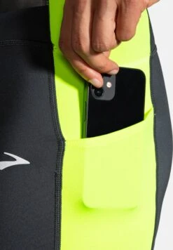 BROOKS Run Visible 6" Short Tight - Korte Broeken - Asphalt Nightlife -BrooksRunner e760ef72788b4fed8755995ecac1f0bd