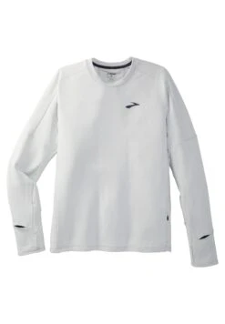 BROOKS Notch Thermal Long Sleeve 2.0 - Longsleeve - Stone -BrooksRunner e81a72026ae6454190b665808449ba42