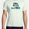 BROOKS Distance Short Sleeve 2.0 - T-Shirt Print - Mist Run With Nature -BrooksRunner e846b9ae822c4e39a5393b08695c30f3