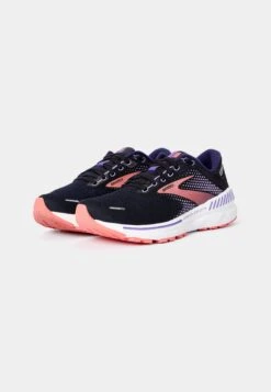 BROOKS Adrenaline Gts 22 - Stabiliteit Hardloopschoenen - Black/Purple/Coral -BrooksRunner eeab0729bd2a4b8480cb40aa6fb8a8fd