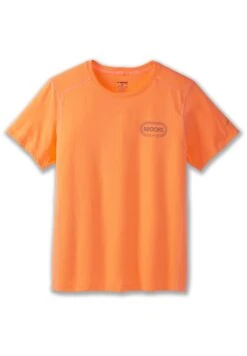 BROOKS Distance Short Sleeve 2.0 - T-Shirt Print - Live Wire Miles Of Fun -BrooksRunner efd4a7048d0c44bfa306b55b81954dc6