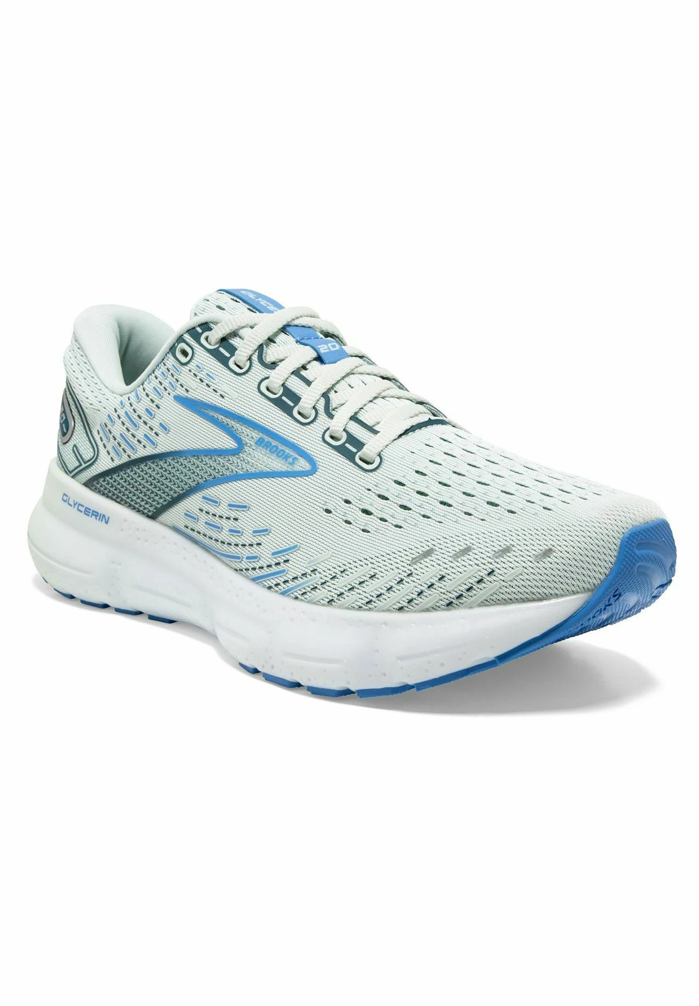 BROOKS Glycerin 20 - Hardloopschoenen Neutraal - Blue Glass Marina Legion Blue 4 BROOKS Glycerin 20 - Hardloopschoenen Neutraal - Blue Glass Marina Legion Blue - Afbeelding 2