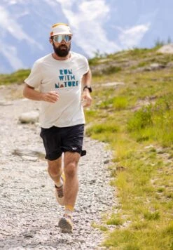 BROOKS Distance Short Sleeve 2.0 - T-Shirt Print - Mist Run With Nature -BrooksRunner f3257334b40f41f7924c7269ab6e6698