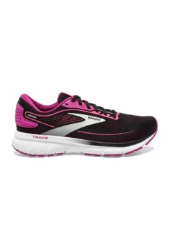 BROOKS Trace 2 - Hardloopschoenen Neutraal - Black Festival Fuchsia Pink Flambe