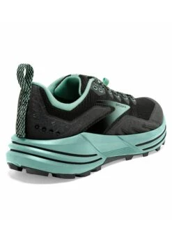 BROOKS Cascadia 16 - Trail Hardloopschoenen - Black Ebony Yucca -BrooksRunner fa0cc3f817664210939c55979163c315