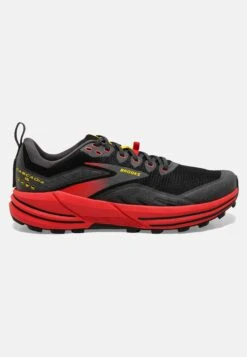 BROOKS Cascadia 16 - Trail Hardloopschoenen - Black Fiery Red Blazing Yellow 12 BROOKS Cascadia 16 - Trail Hardloopschoenen - Black Fiery Red Blazing Yellow -BrooksRunner fa6e4eb9e6964894b2dc7a2ef1a09df2
