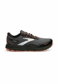 BrooksRunner 10 BROOKS Divide 4 Gtx - Trail Hardloopschoenen - Black Firecracker/Blue