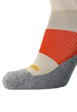 BROOKS High Point Quarter - Sportsokken - Oatmeal Red Clay -BrooksRunner fadc135e42f24374b44646d84b80cb45