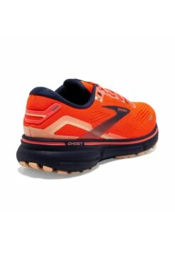 BROOKS Ghost 15 - Hardloopschoenen Neutraal - Coral Navy Peach -BrooksRunner fc45699e556a4a0d97a4dba20fa7fb55