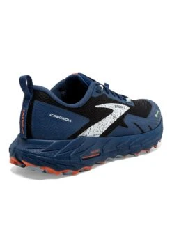 BROOKS Cascadia 17 Gtx - Trail Hardloopschoenen - Black/Blue Firecracker -BrooksRunner fd5ad959792e4e1fb2ab41750159ae03