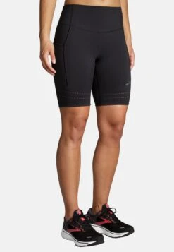 BROOKS Method 8" Short Tight - Korte Broeken - Black -BrooksRunner fdbc38dc42c84f81bd3cff1595eece51