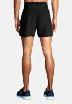 BROOKS Sherpa 5" 2-In-1 Short - Korte Broeken - Black -BrooksRunner fde237644ddd4bf4b7948539269c0bfb